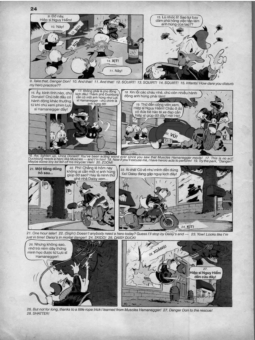 Truyện Tranh Donald Và Bạn Hữu trang 2