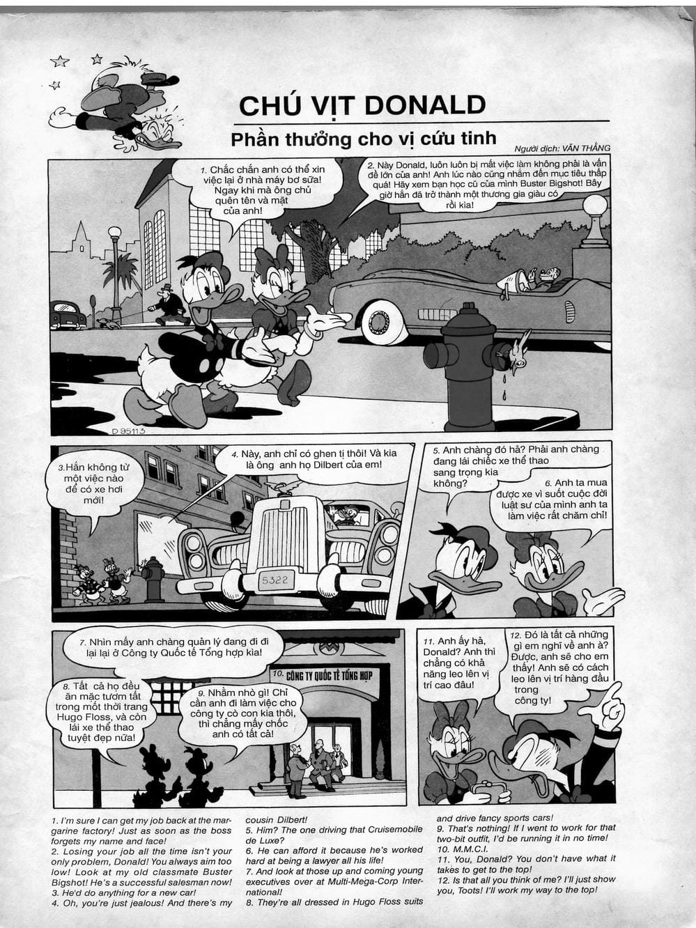 Truyện Tranh Donald Và Bạn Hữu trang 2