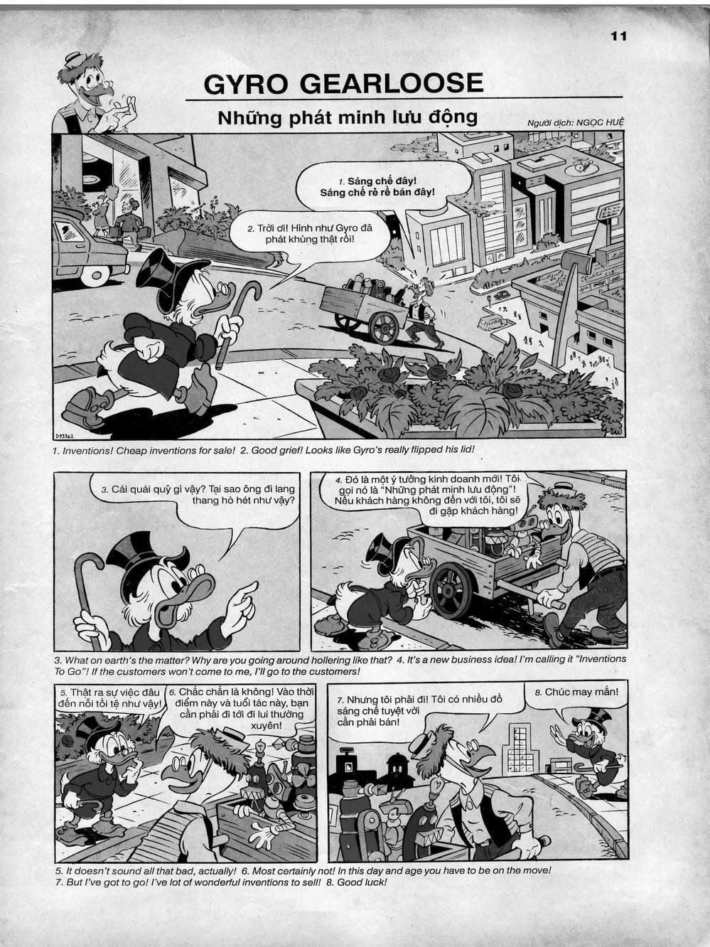 Truyện Tranh Donald Và Bạn Hữu trang 2