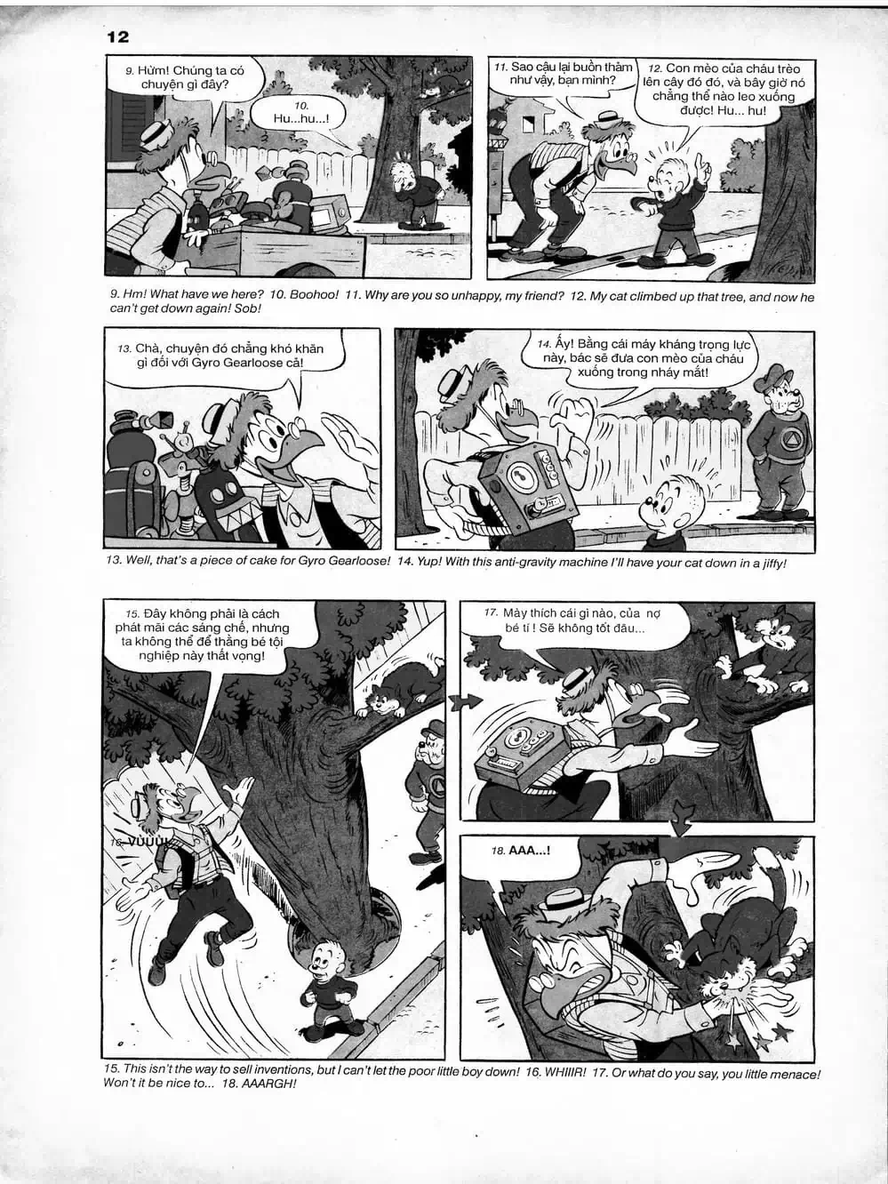 Truyện Tranh Donald Và Bạn Hữu trang 2