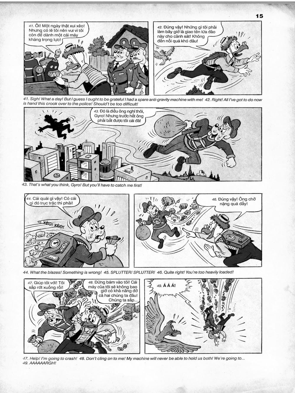 Truyện Tranh Donald Và Bạn Hữu trang 2