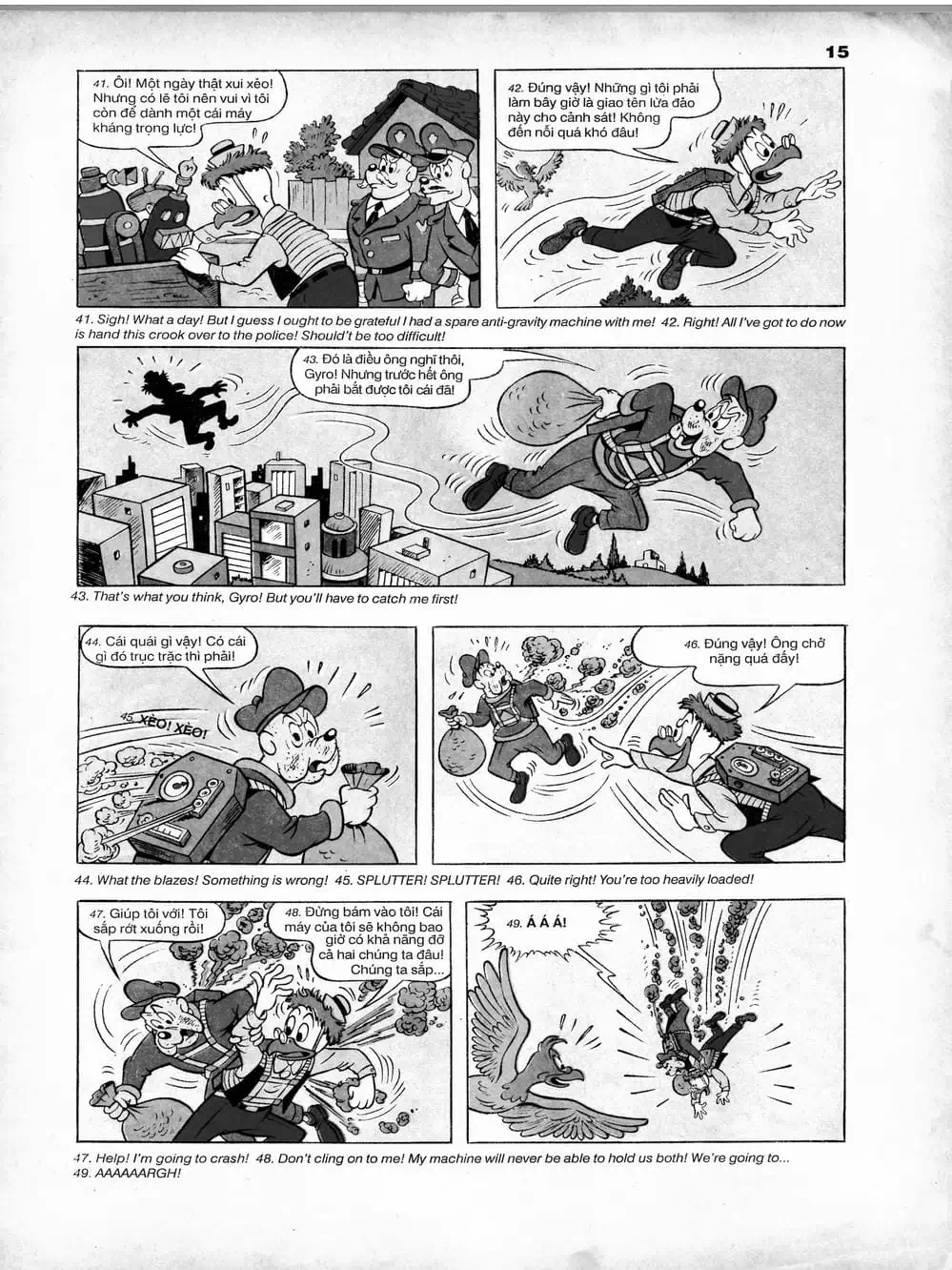 Truyện Tranh Donald Và Bạn Hữu trang 2