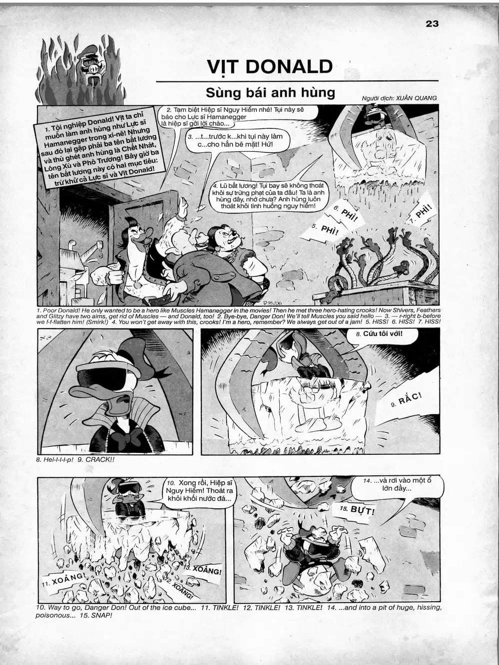 Truyện Tranh Donald Và Bạn Hữu trang 2
