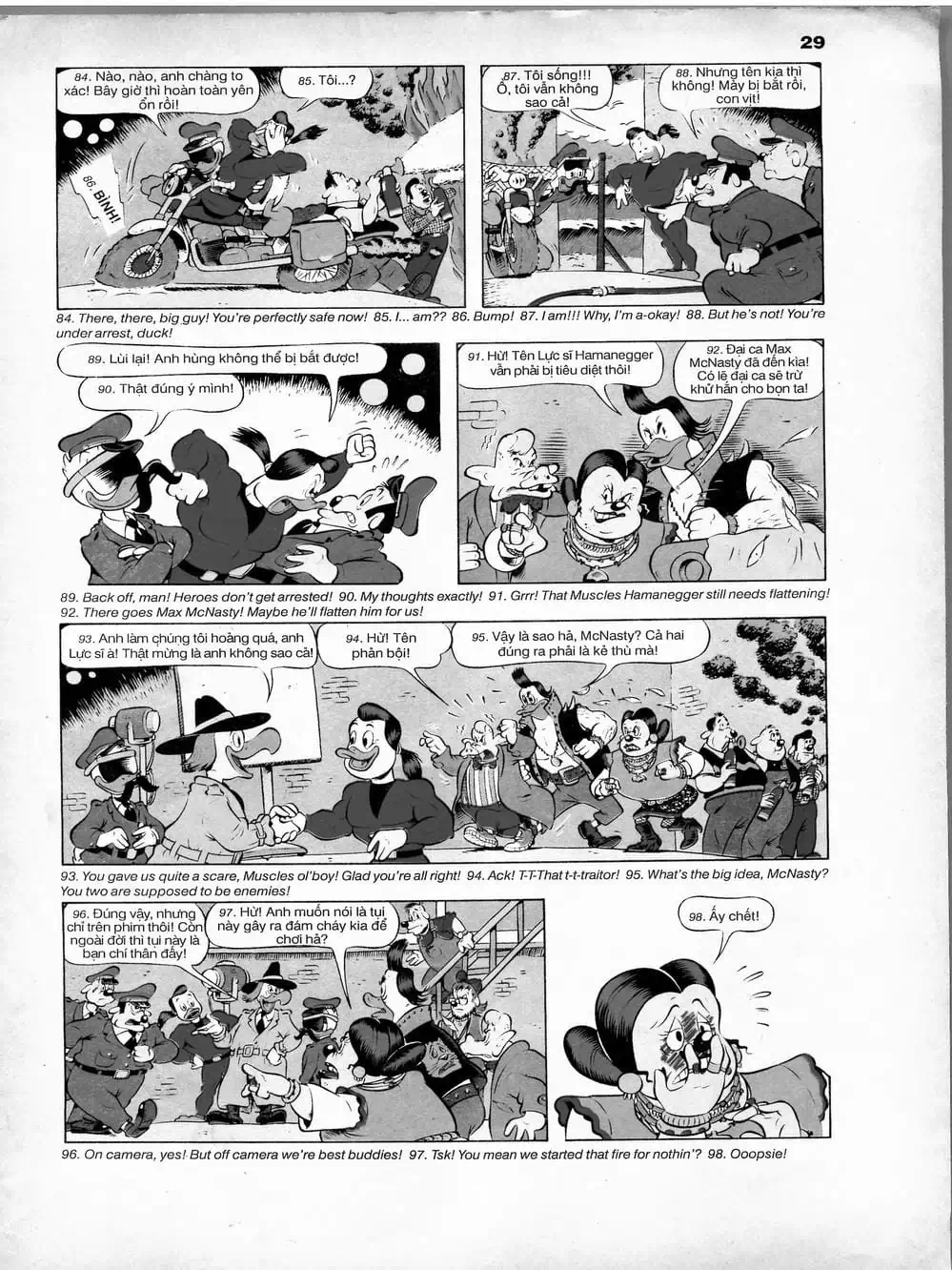 Truyện Tranh Donald Và Bạn Hữu trang 2