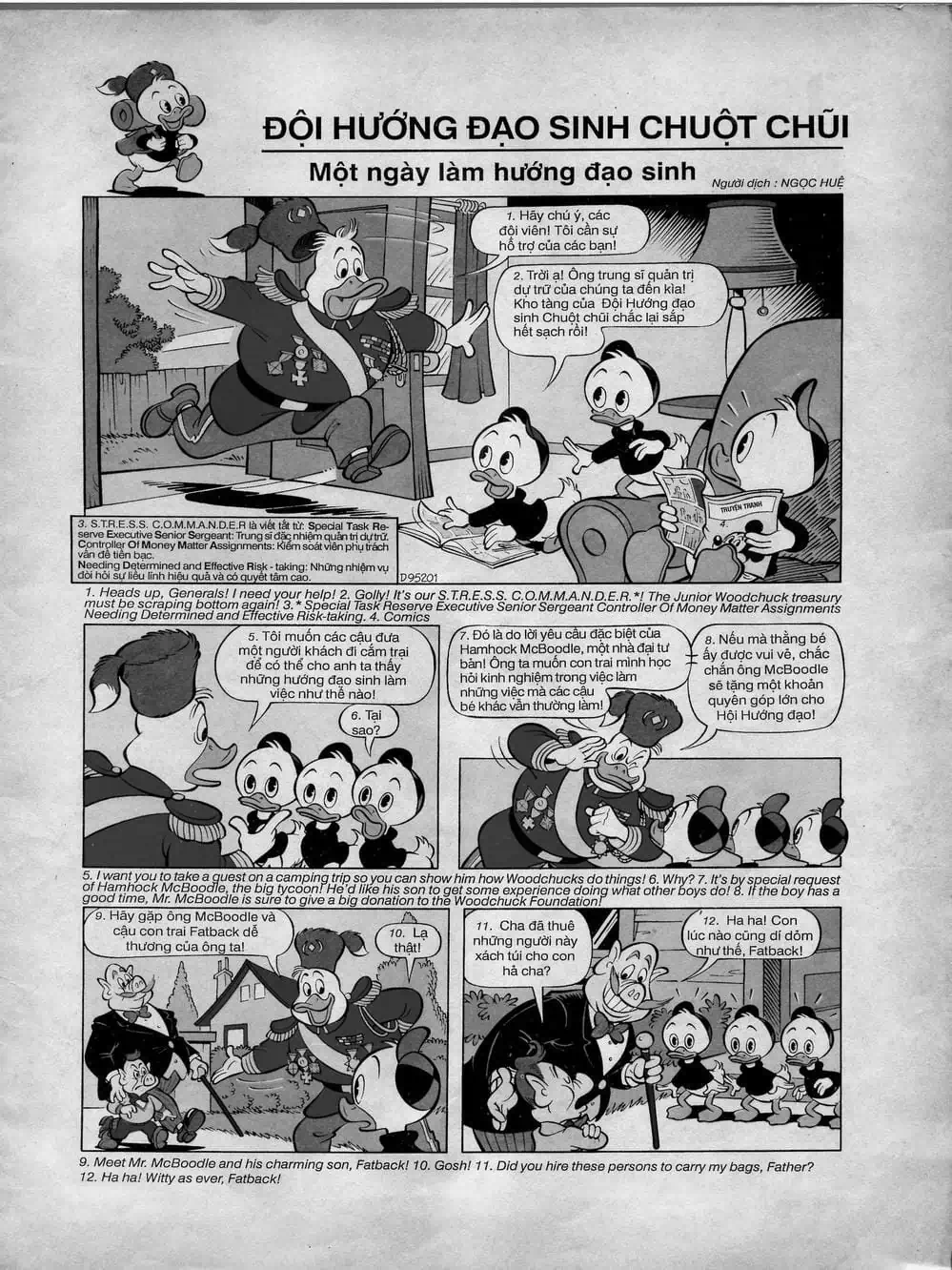 Truyện Tranh Donald Và Bạn Hữu trang 2