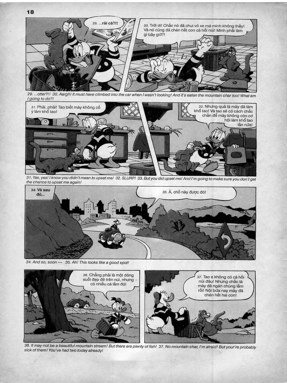 Truyện Tranh Donald Và Bạn Hữu trang 2