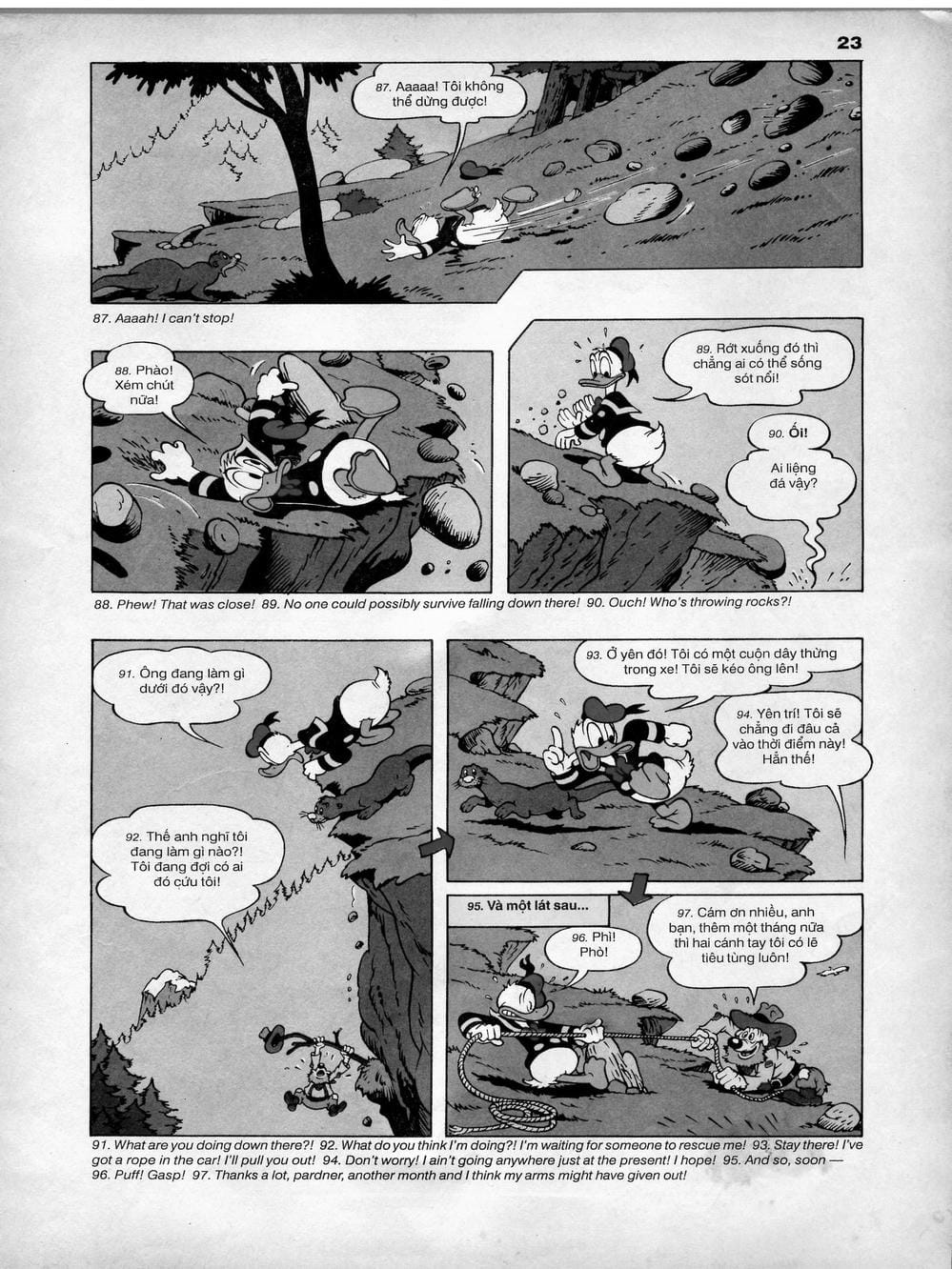 Truyện Tranh Donald Và Bạn Hữu trang 2