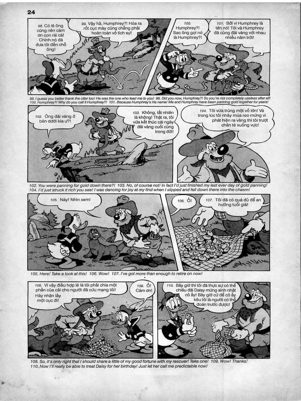 Truyện Tranh Donald Và Bạn Hữu trang 2