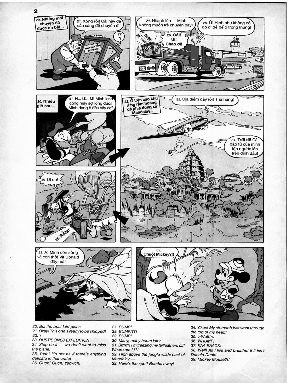 Truyện Tranh Donald Và Bạn Hữu trang 2