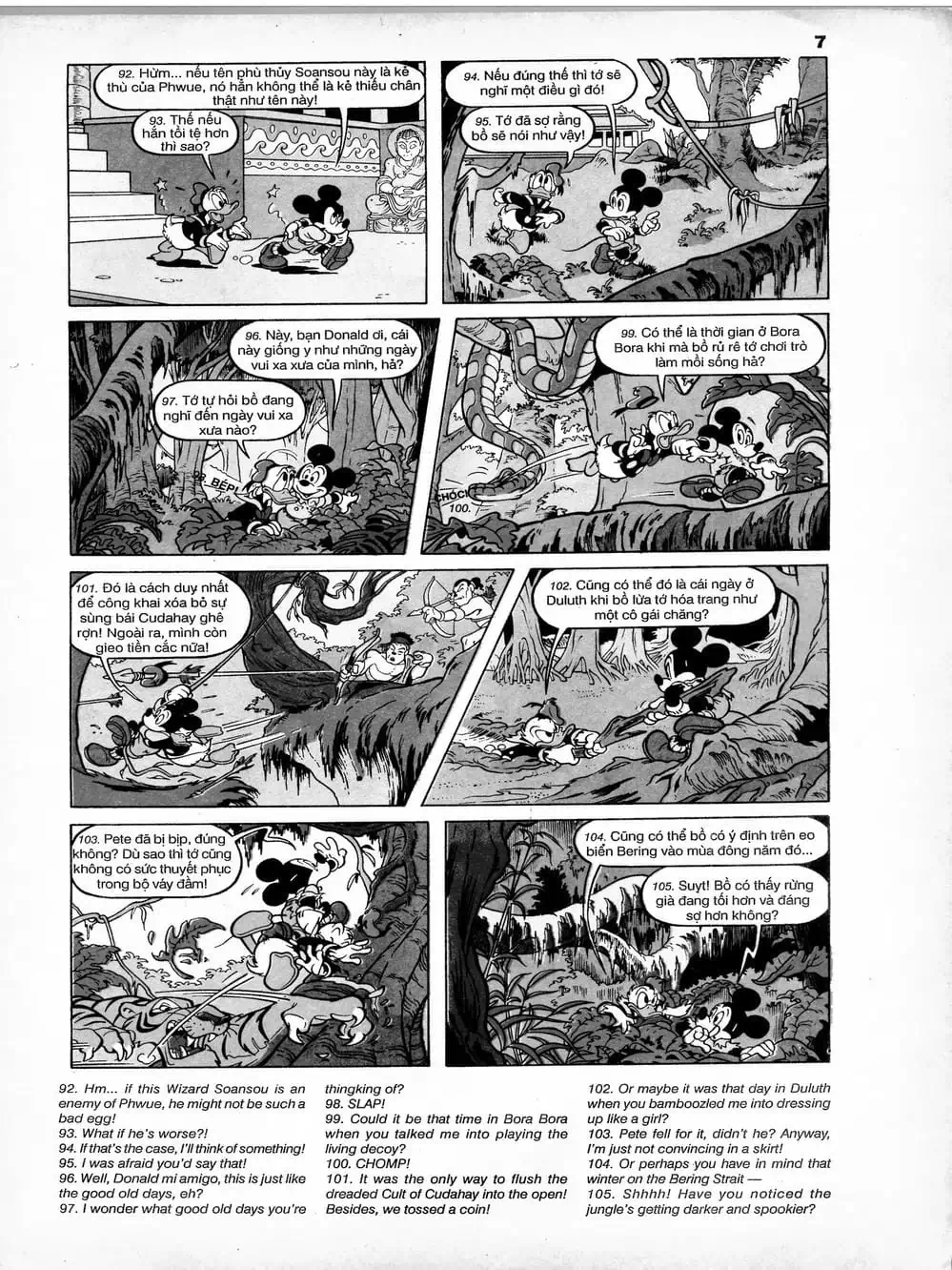 Truyện Tranh Donald Và Bạn Hữu trang 2