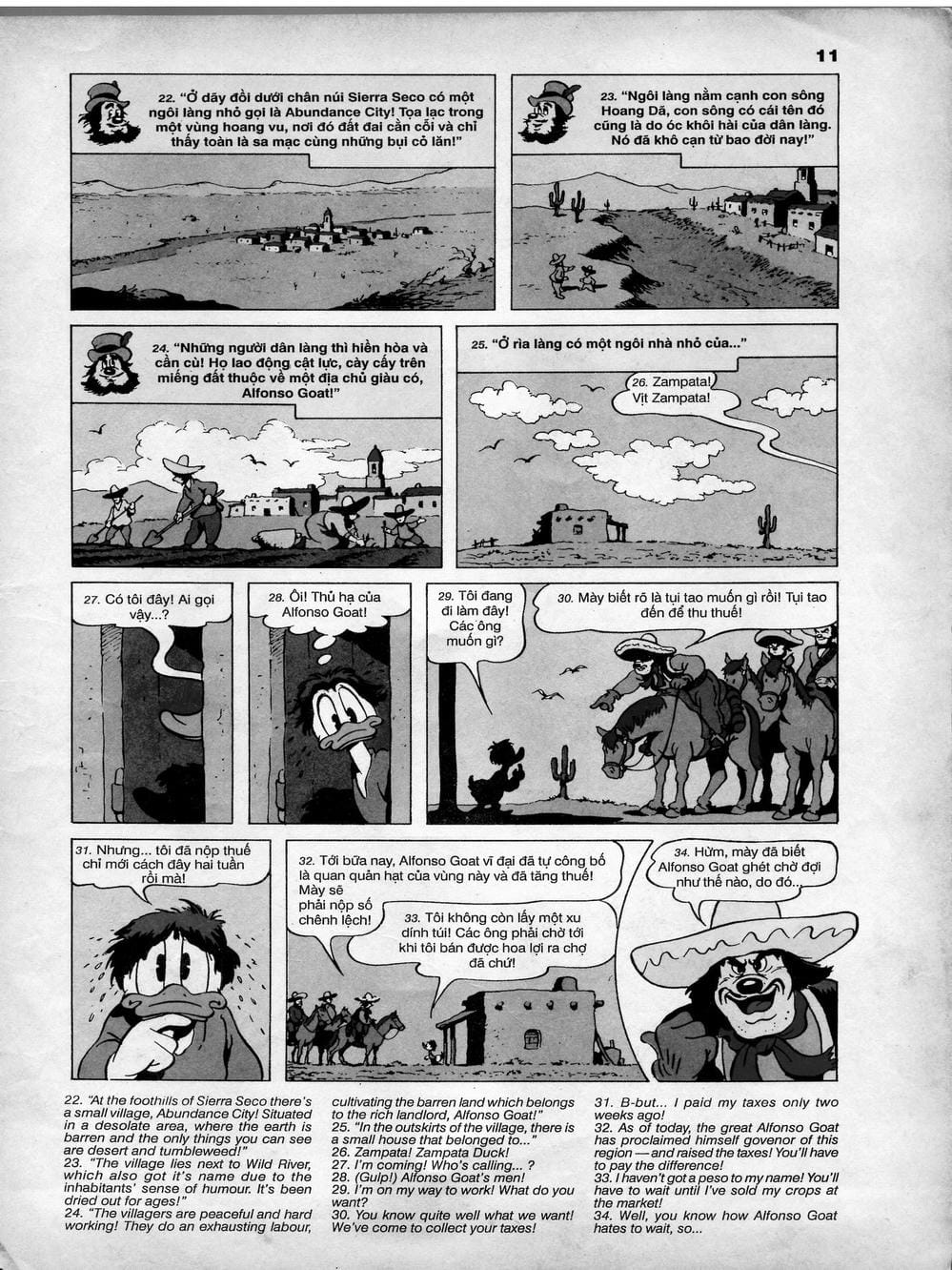 Truyện Tranh Donald Và Bạn Hữu trang 2