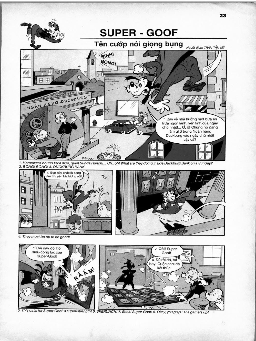 Truyện Tranh Donald Và Bạn Hữu trang 2