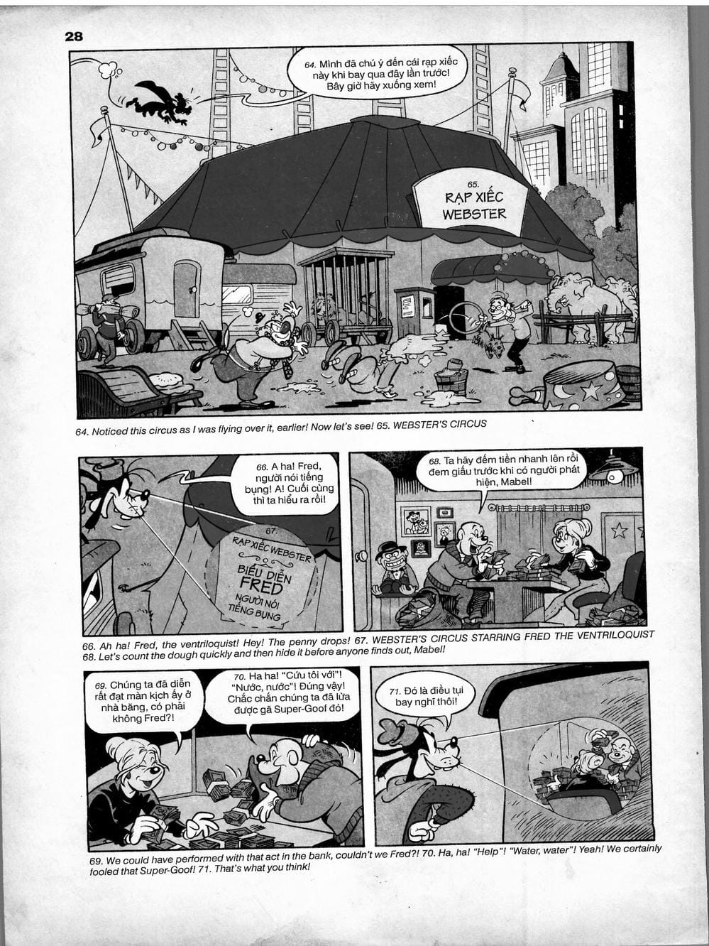 Truyện Tranh Donald Và Bạn Hữu trang 2