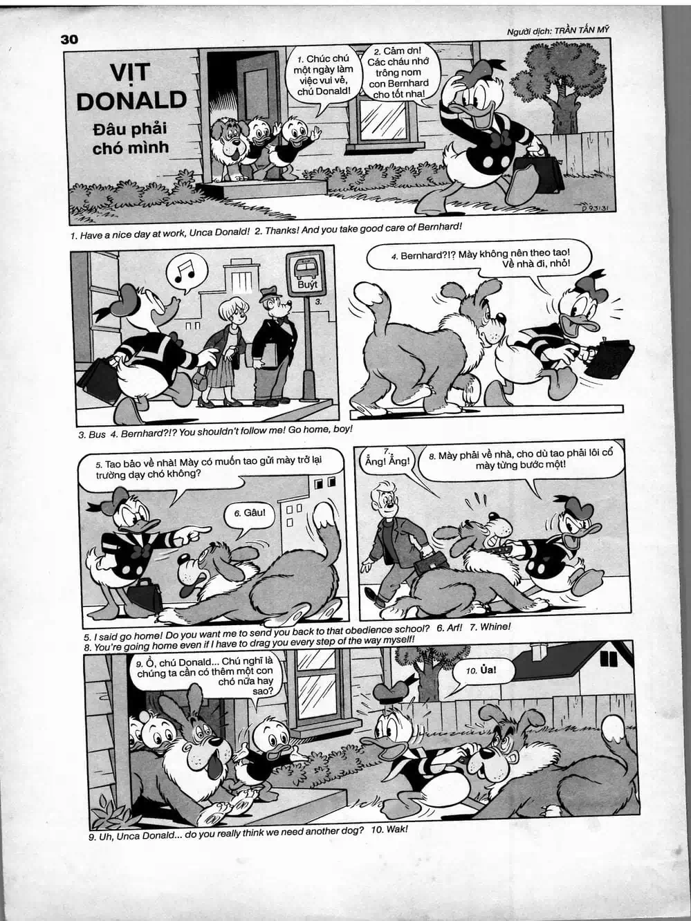 Truyện Tranh Donald Và Bạn Hữu trang 2