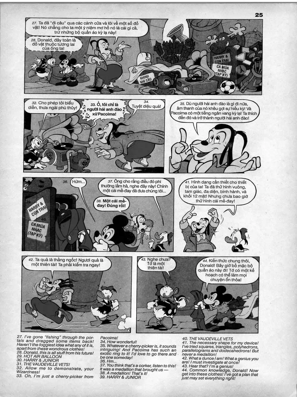 Truyện Tranh Donald Và Bạn Hữu trang 2