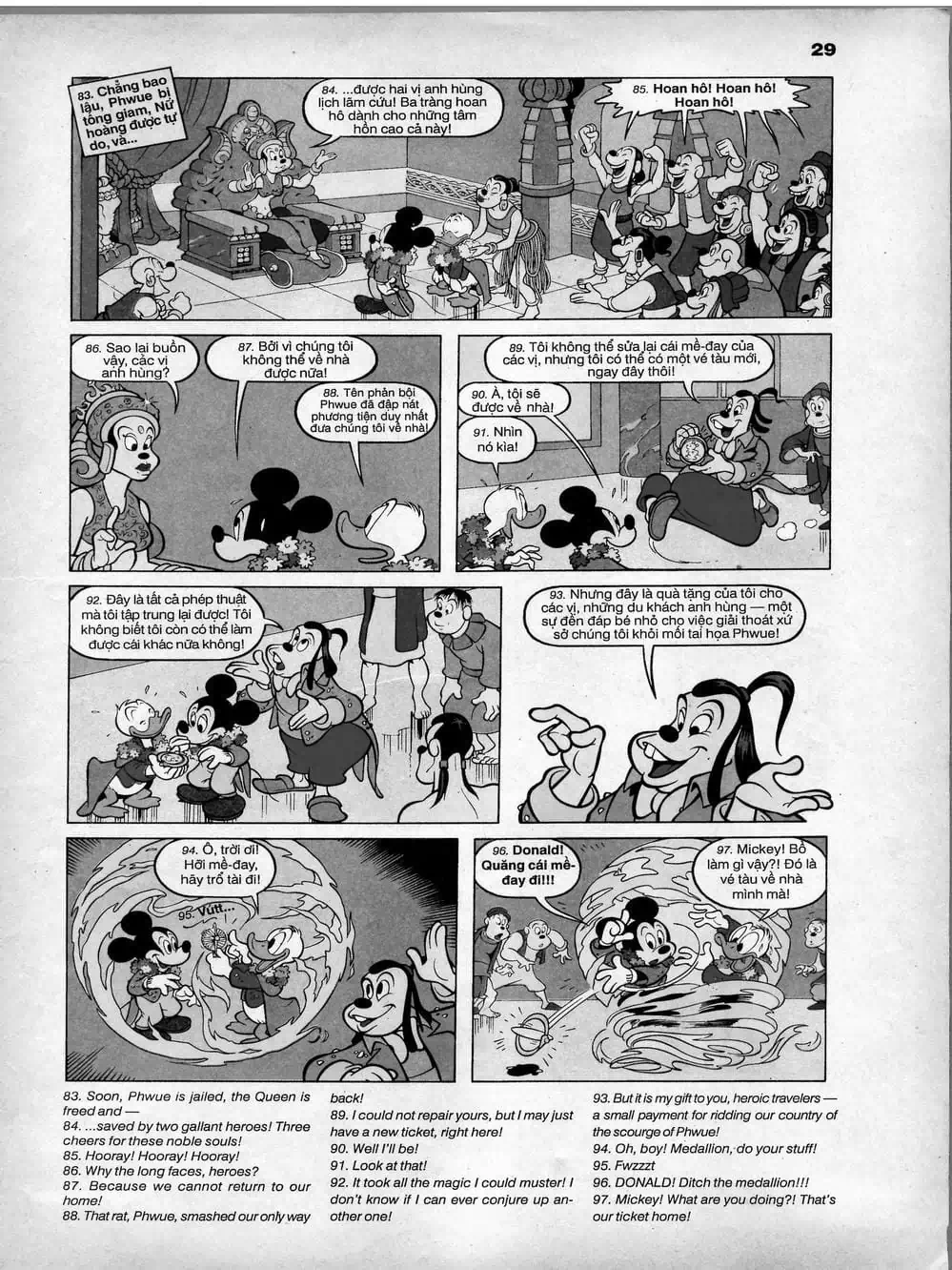 Truyện Tranh Donald Và Bạn Hữu trang 2