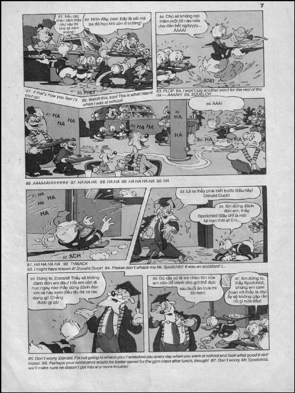 Truyện Tranh Donald Và Bạn Hữu trang 2
