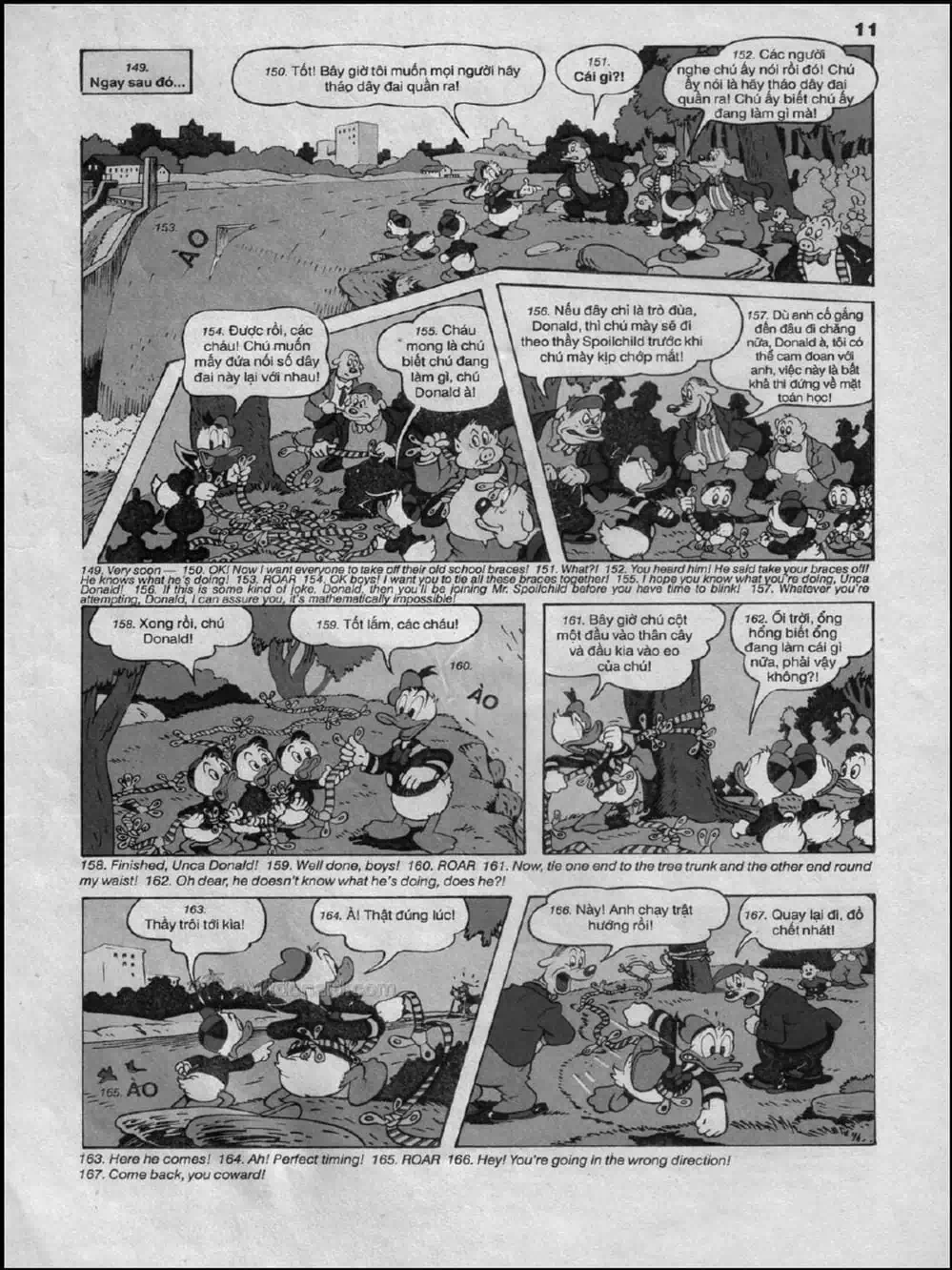 Truyện Tranh Donald Và Bạn Hữu trang 2