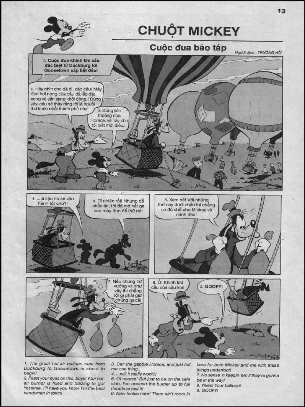 Truyện Tranh Donald Và Bạn Hữu trang 2