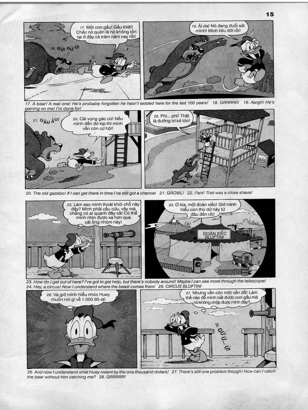 Truyện Tranh Donald Và Bạn Hữu trang 2