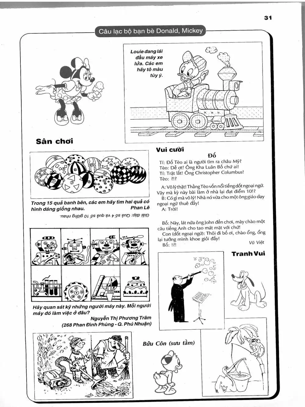 Truyện Tranh Donald Và Bạn Hữu trang 2