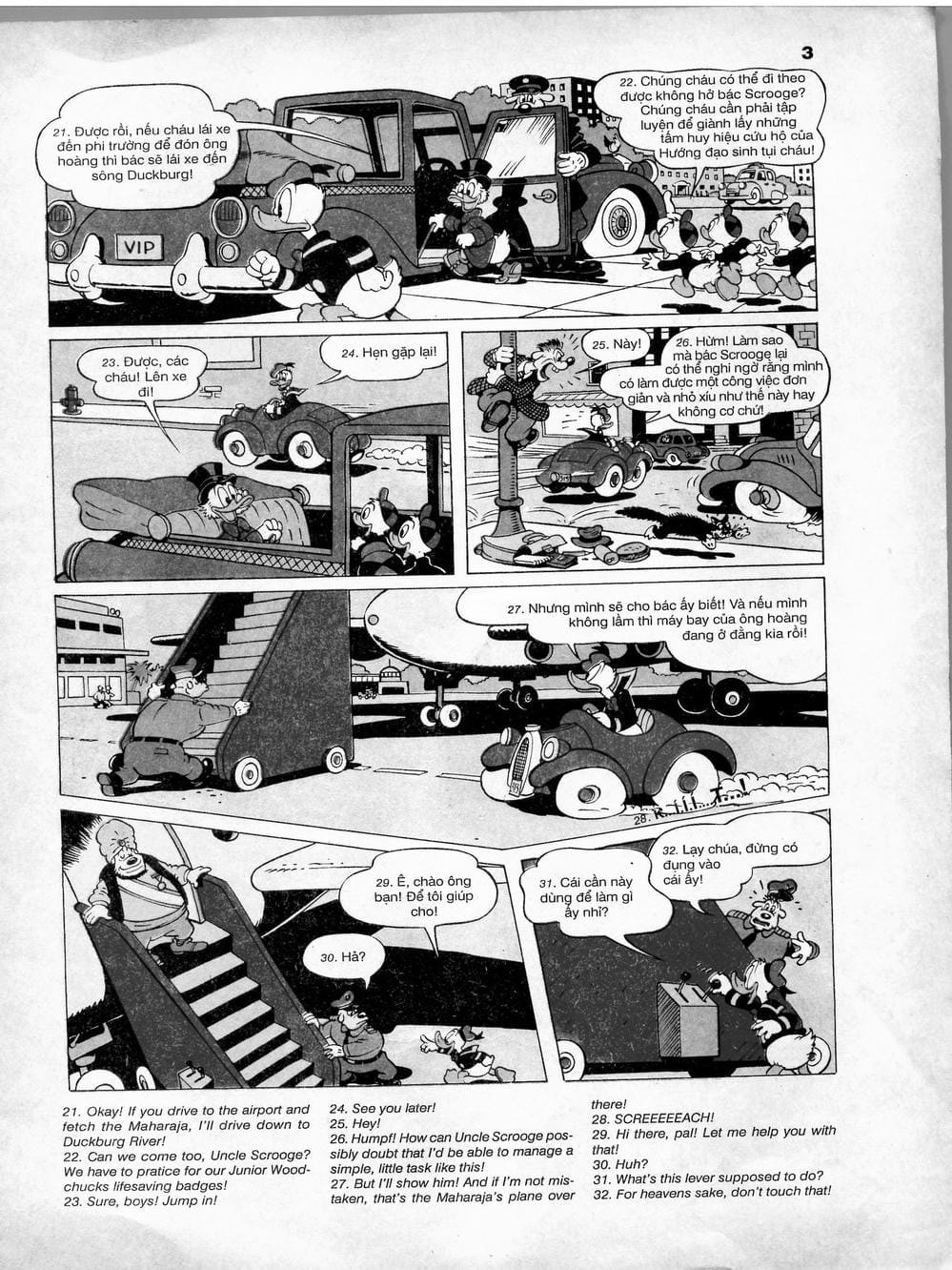Truyện Tranh Donald Và Bạn Hữu trang 2