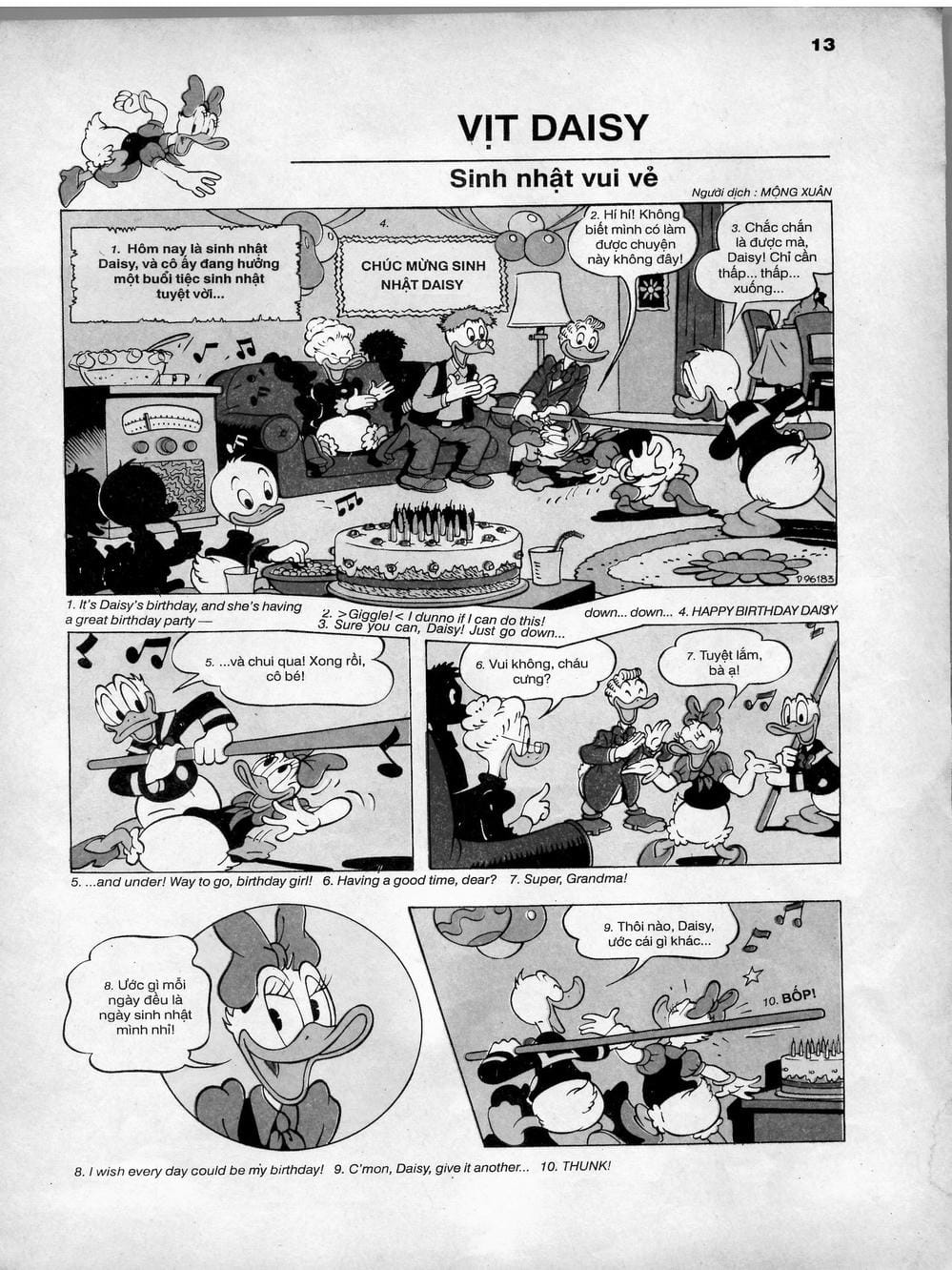 Truyện Tranh Donald Và Bạn Hữu trang 2