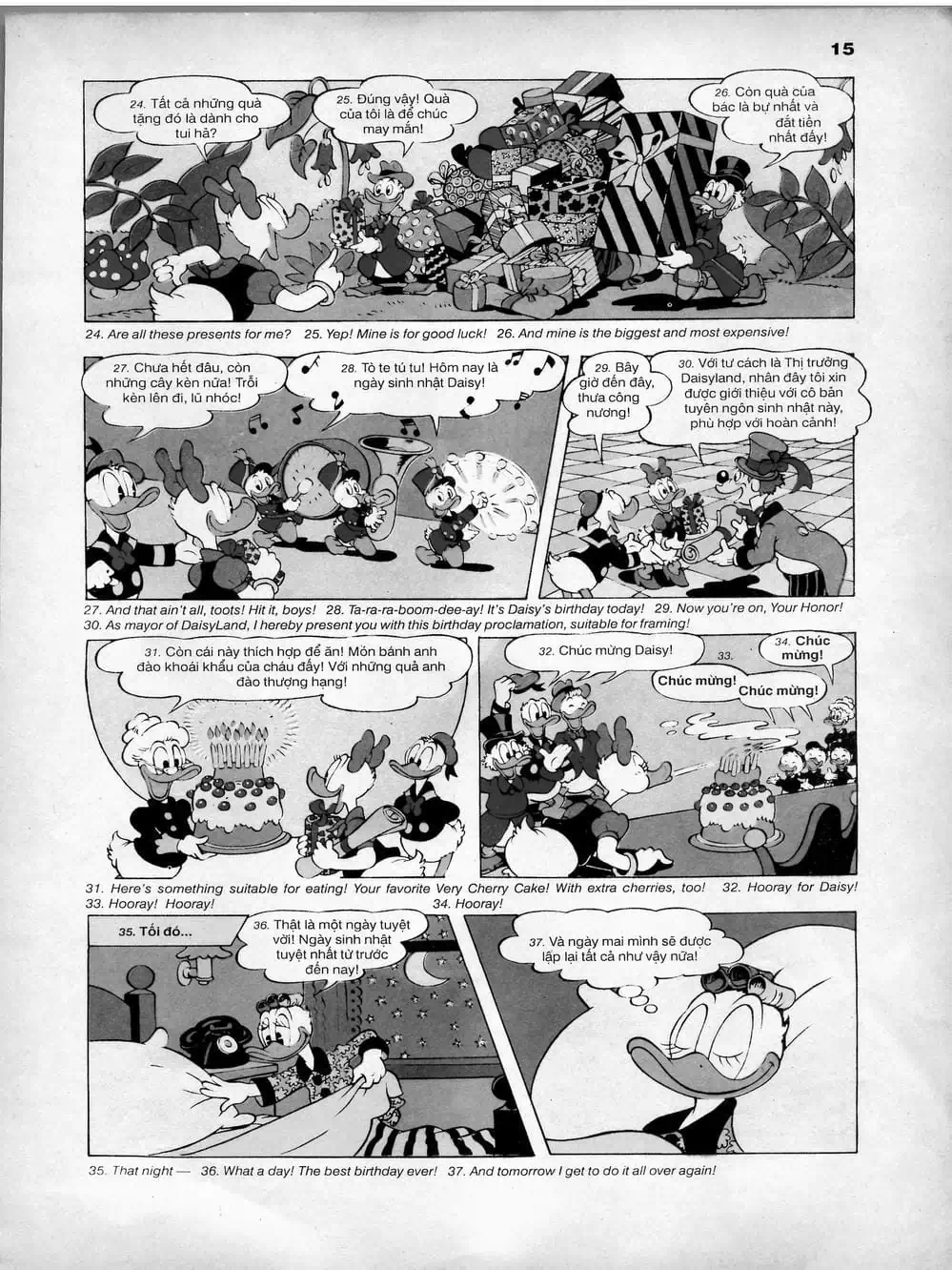 Truyện Tranh Donald Và Bạn Hữu trang 2