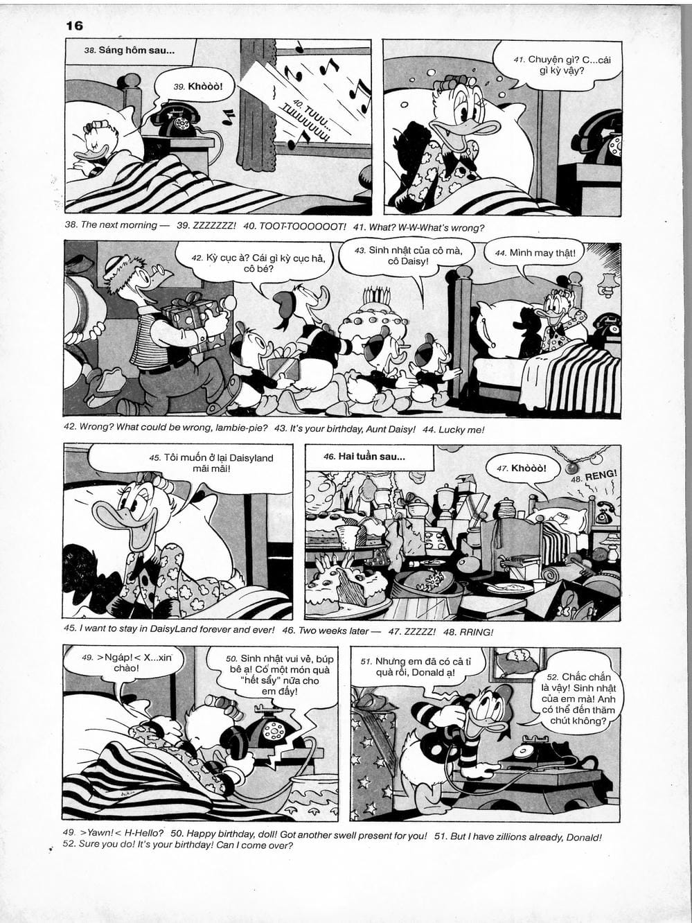 Truyện Tranh Donald Và Bạn Hữu trang 2