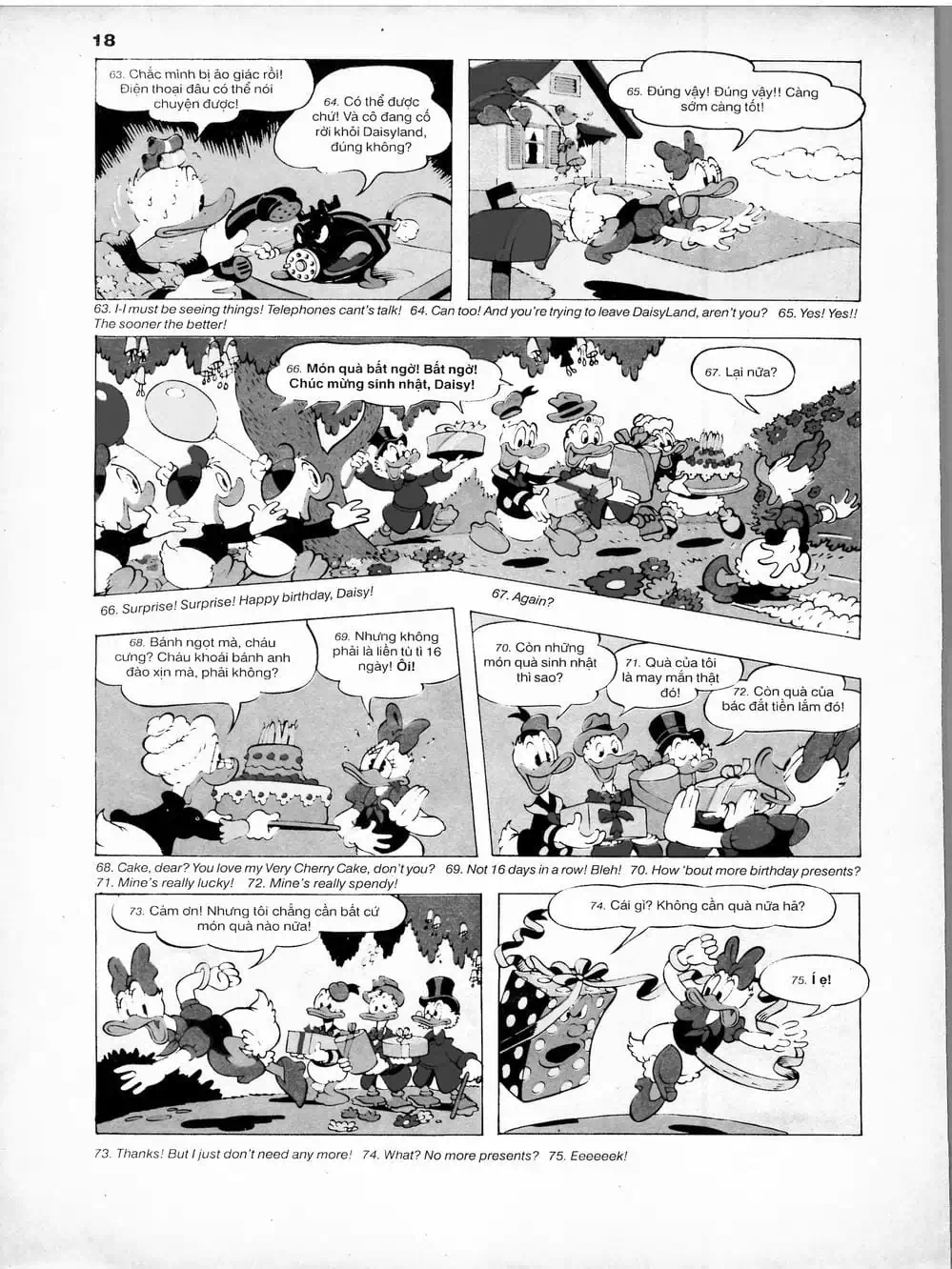 Truyện Tranh Donald Và Bạn Hữu trang 2