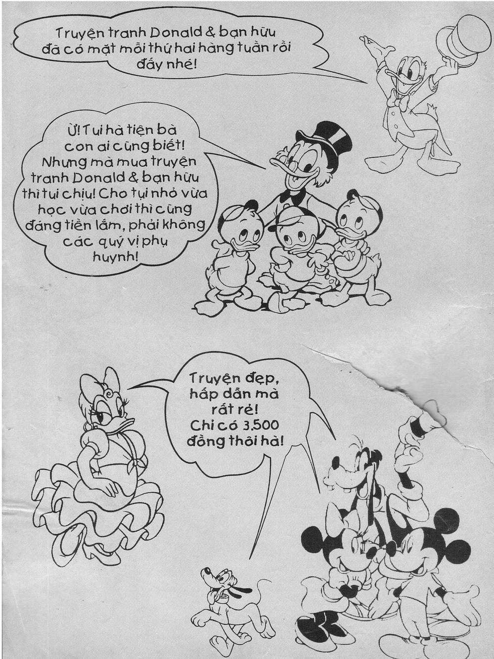 Truyện Tranh Donald Và Bạn Hữu trang 2