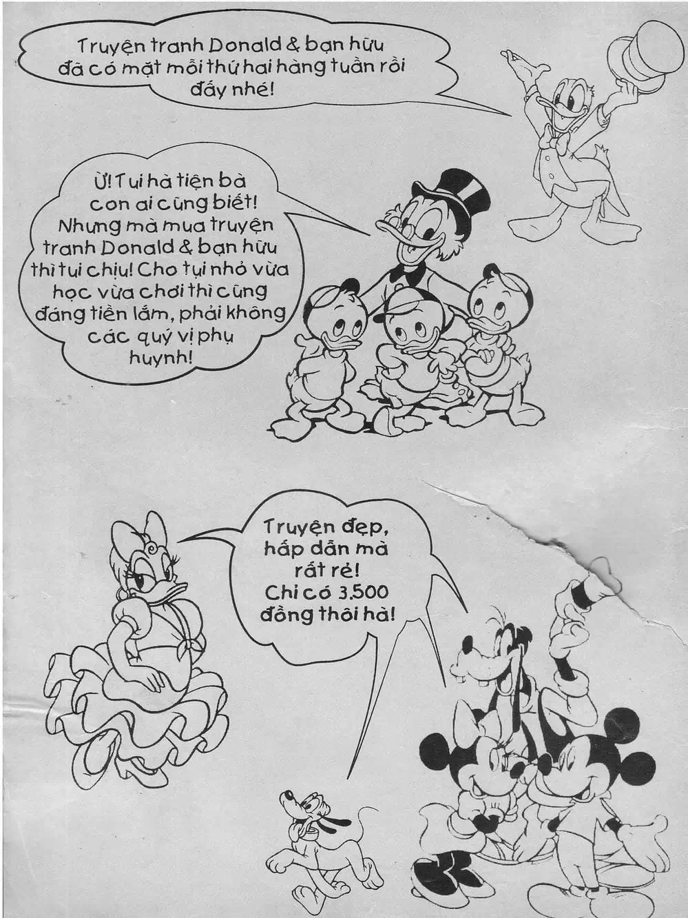 Truyện Tranh Donald Và Bạn Hữu trang 2