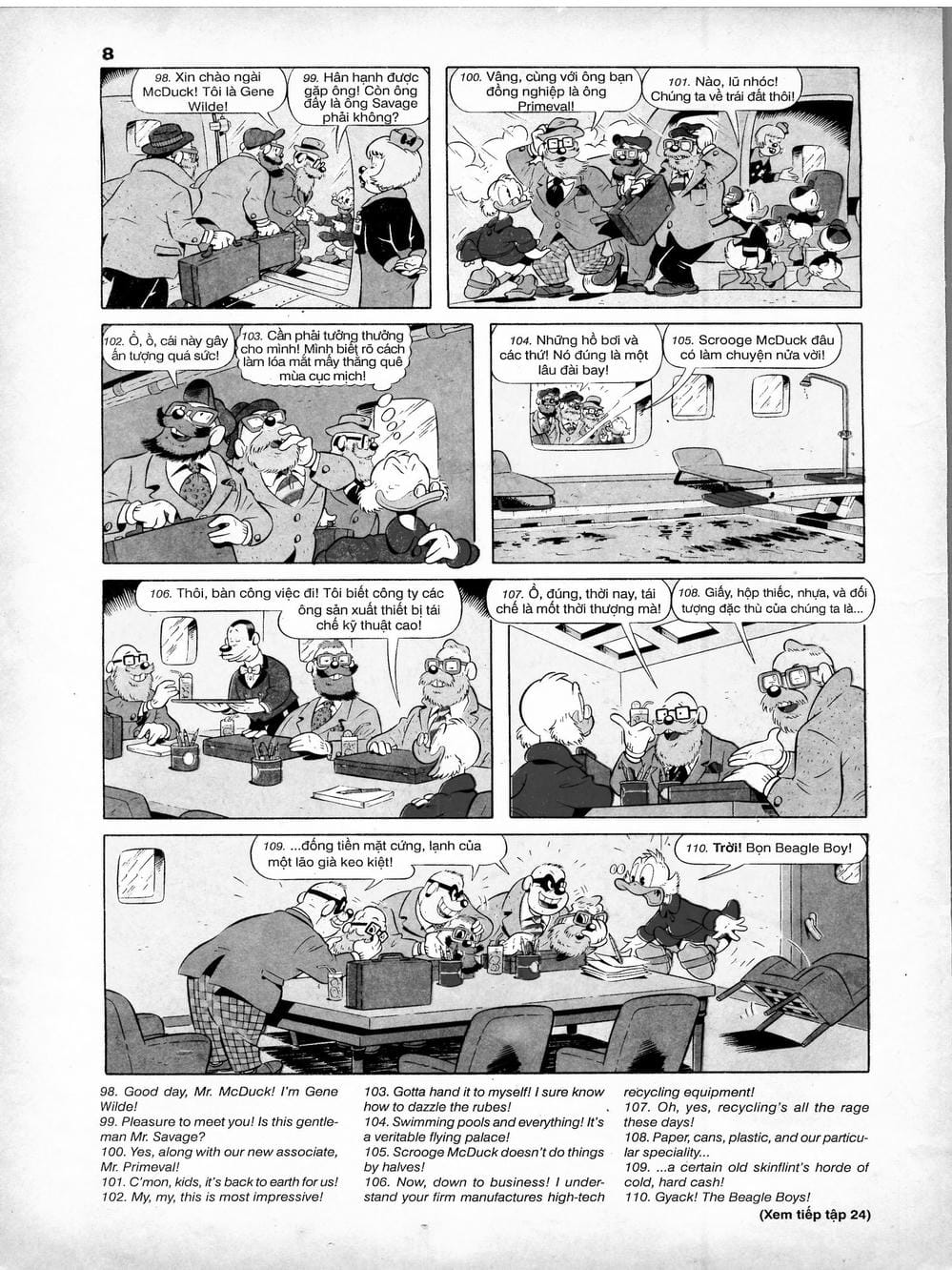 Truyện Tranh Donald Và Bạn Hữu trang 2