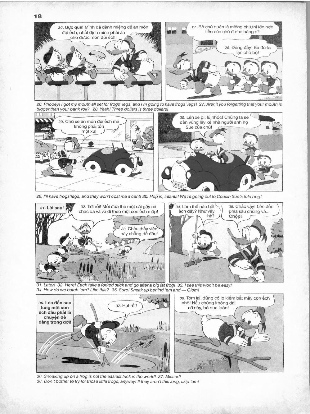 Truyện Tranh Donald Và Bạn Hữu trang 2