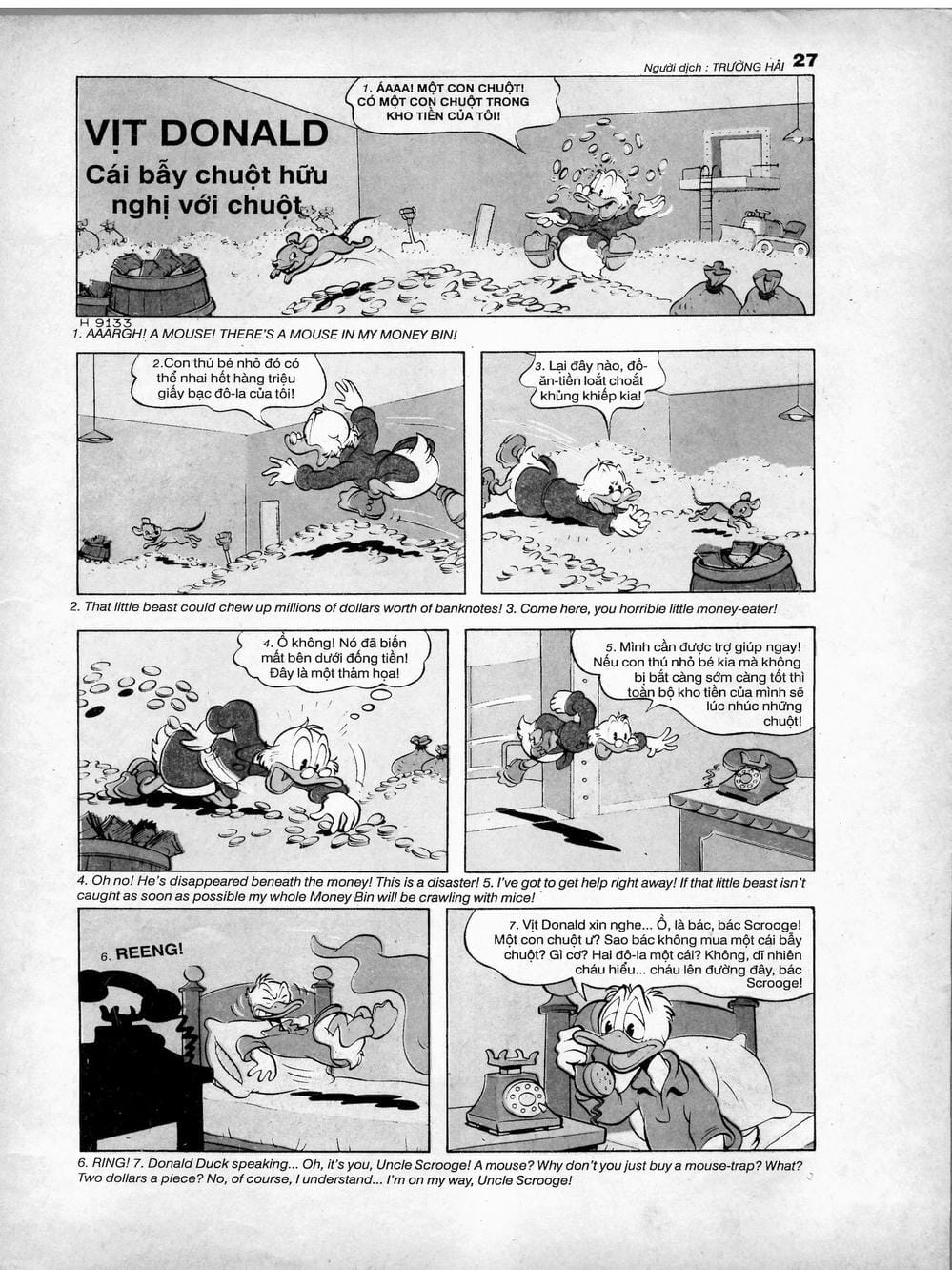Truyện Tranh Donald Và Bạn Hữu trang 2