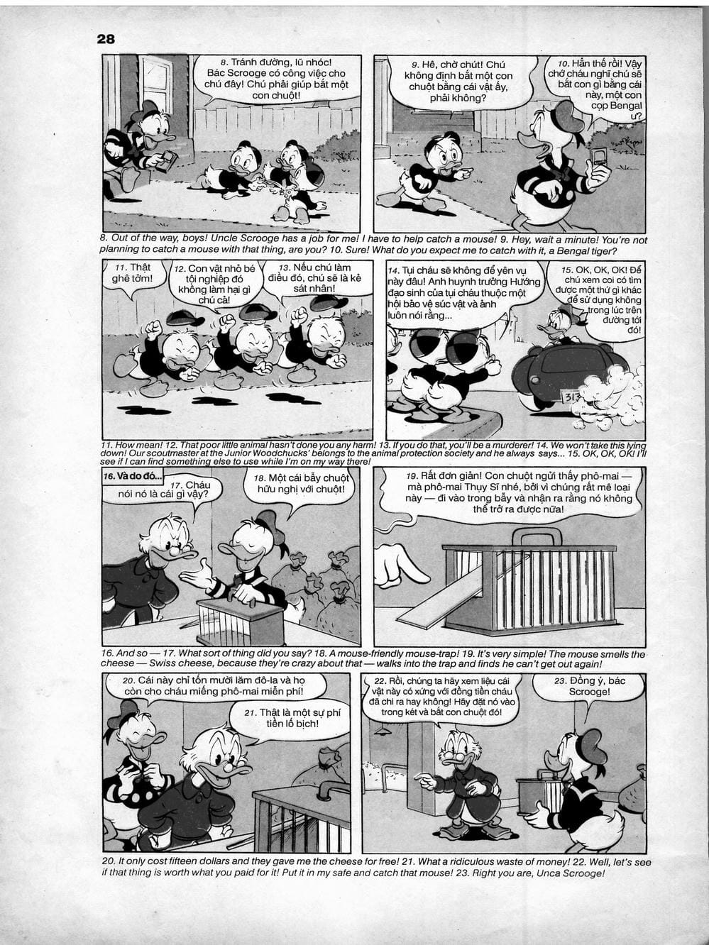 Truyện Tranh Donald Và Bạn Hữu trang 2