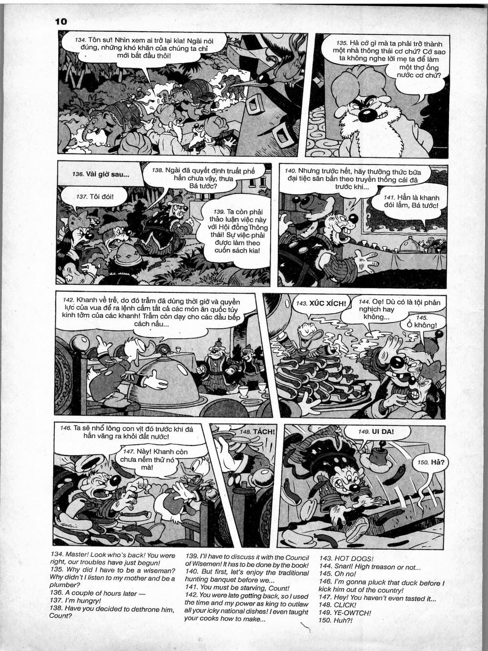 Truyện Tranh Donald Và Bạn Hữu trang 2