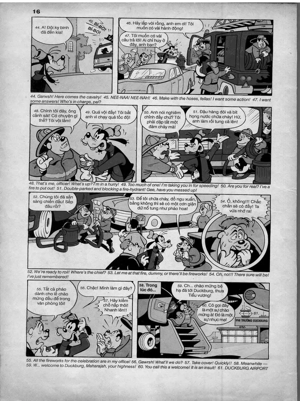 Truyện Tranh Donald Và Bạn Hữu trang 2