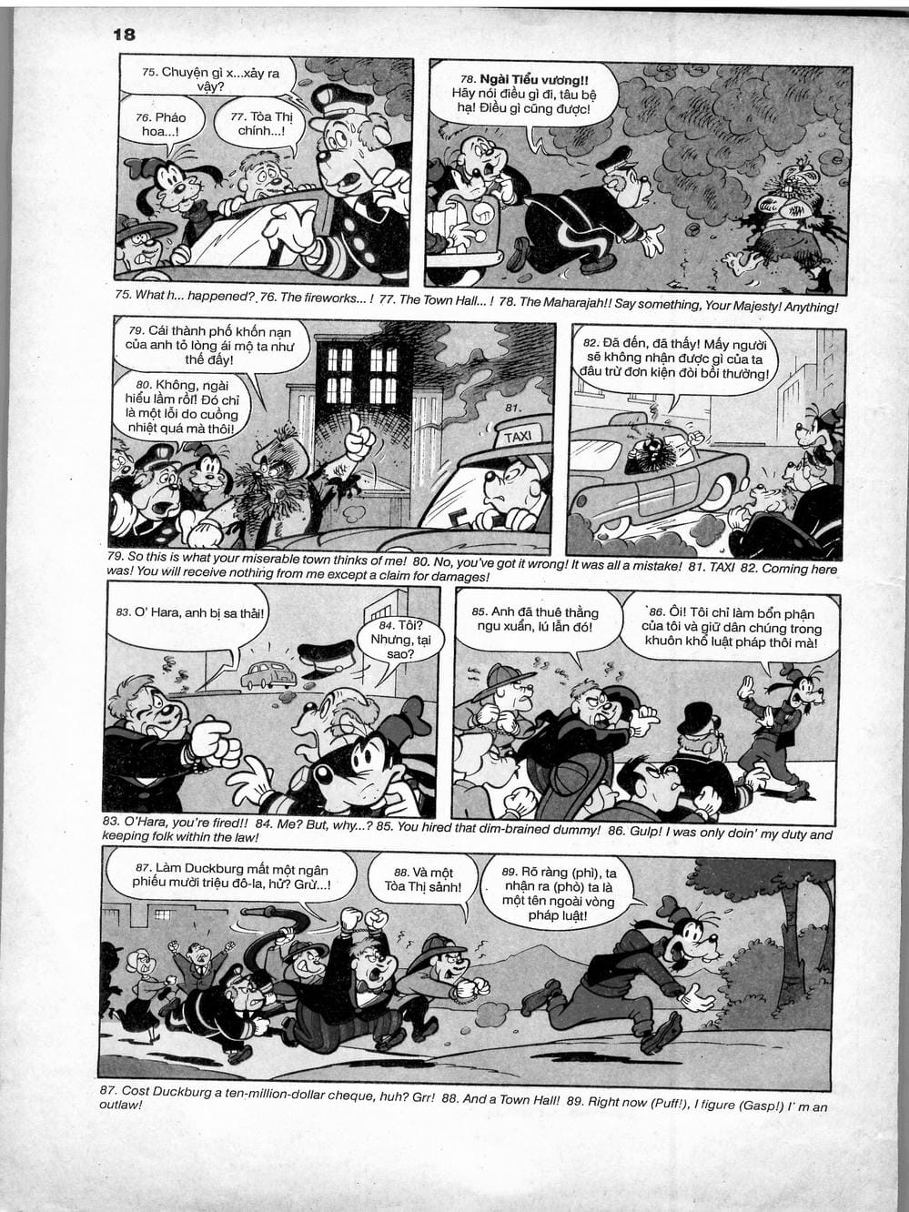 Truyện Tranh Donald Và Bạn Hữu trang 2