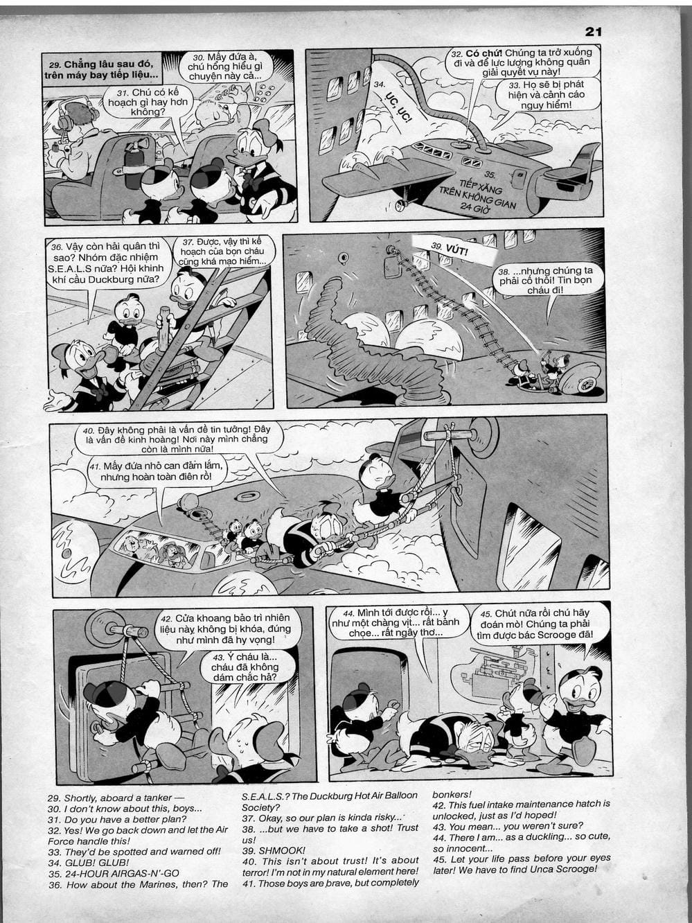 Truyện Tranh Donald Và Bạn Hữu trang 2