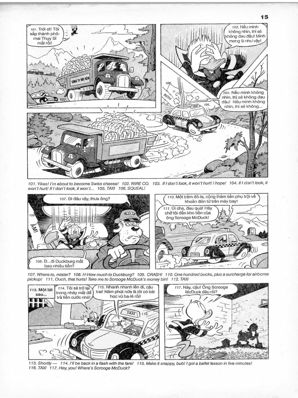 Truyện Tranh Donald Và Bạn Hữu trang 2