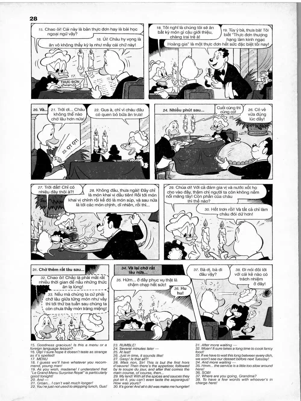 Truyện Tranh Donald Và Bạn Hữu trang 2