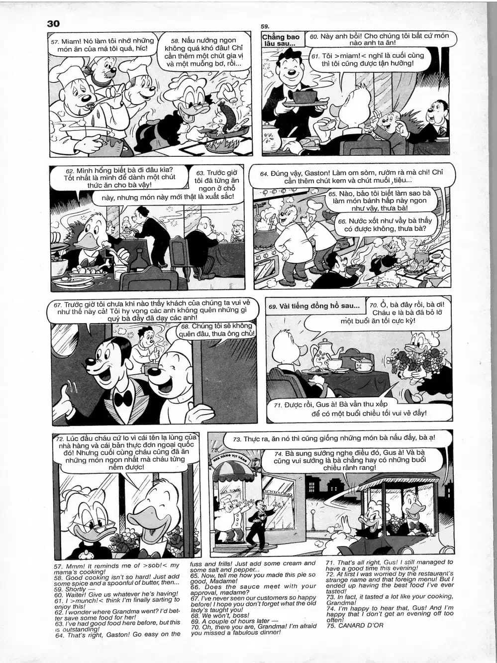 Truyện Tranh Donald Và Bạn Hữu trang 2