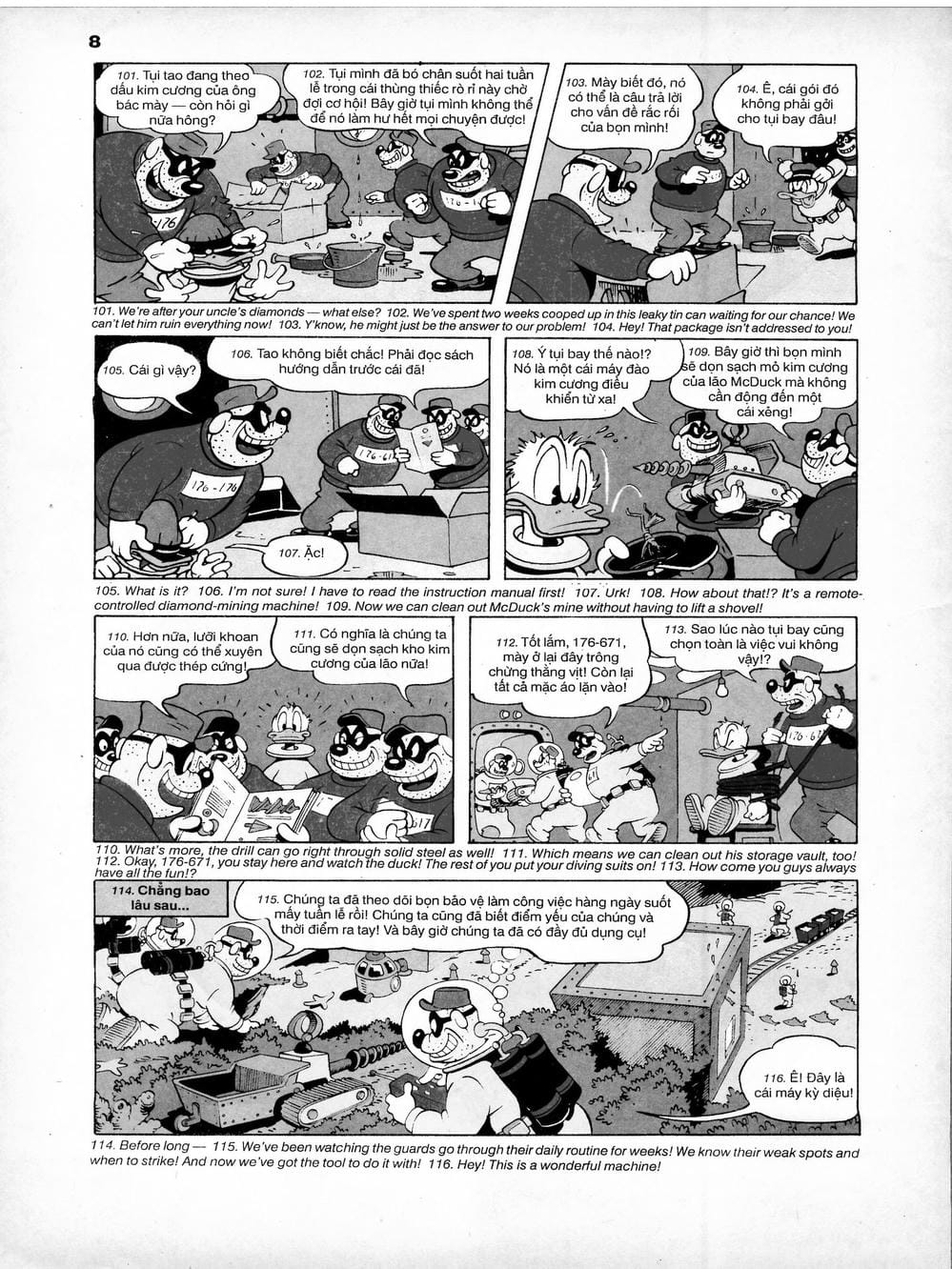 Truyện Tranh Donald Và Bạn Hữu trang 2