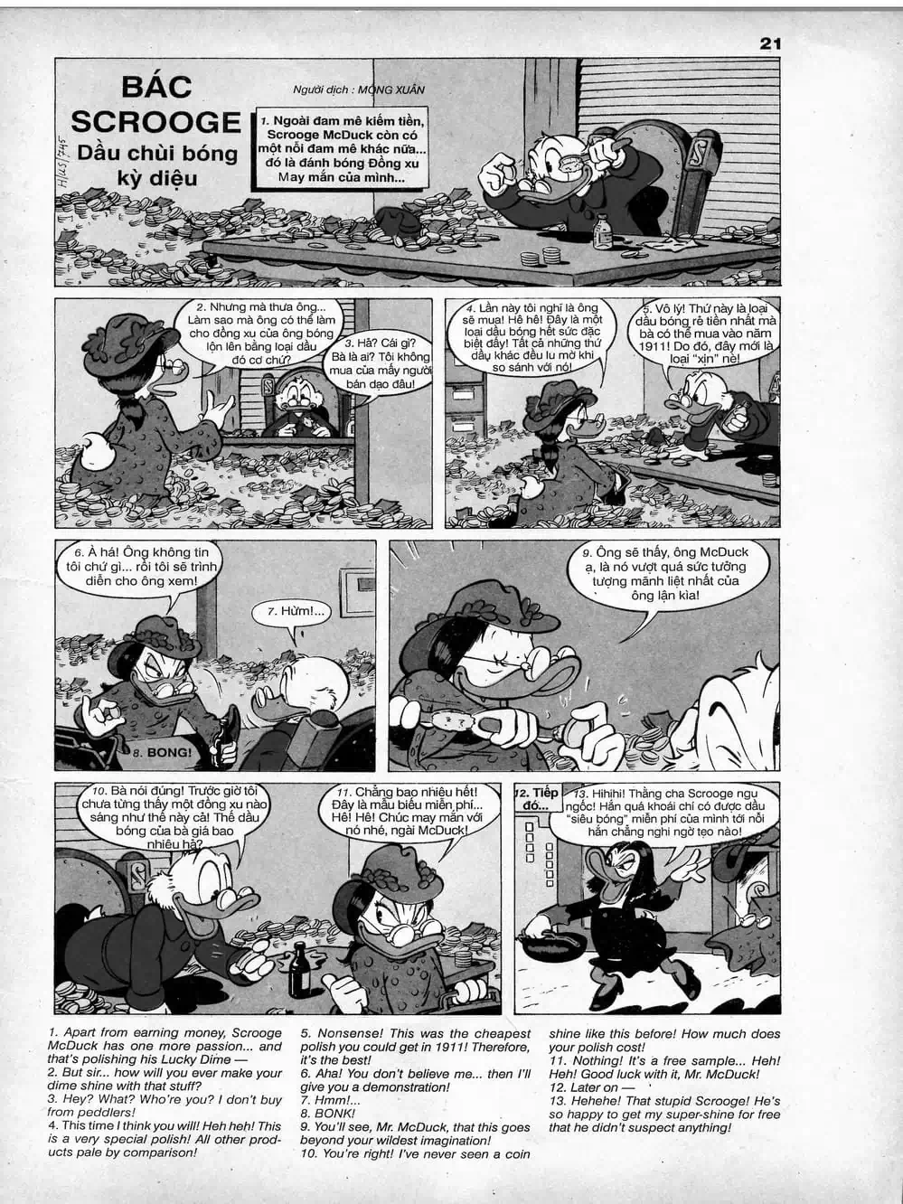 Truyện Tranh Donald Và Bạn Hữu trang 2