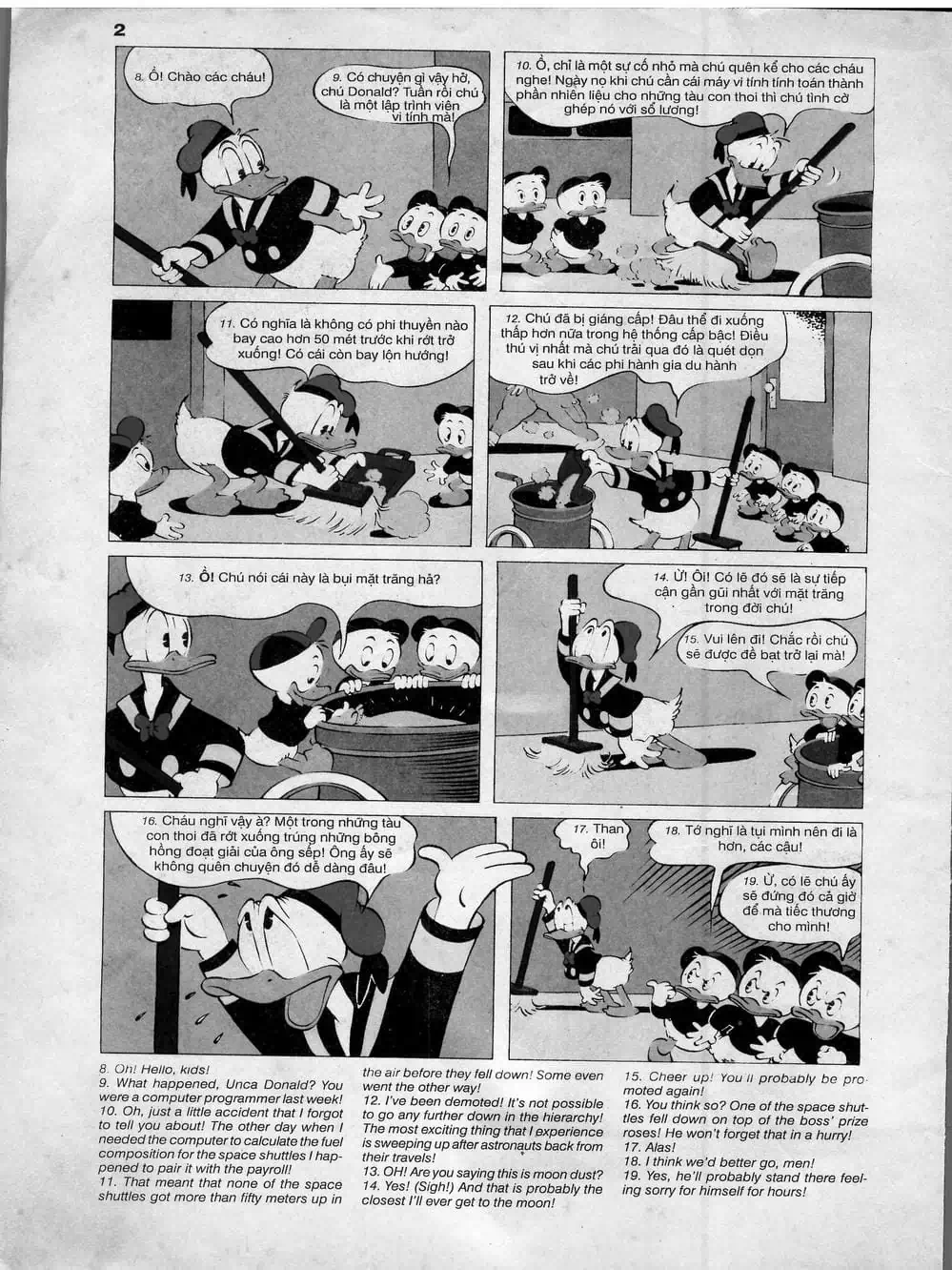Truyện Tranh Donald Và Bạn Hữu trang 2