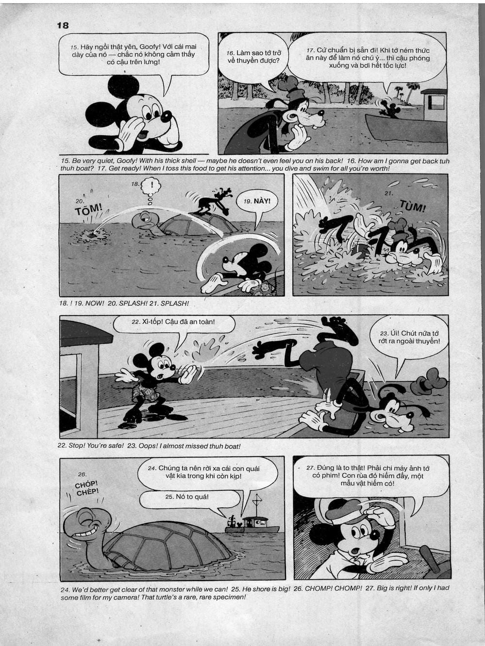 Truyện Tranh Donald Và Bạn Hữu trang 2