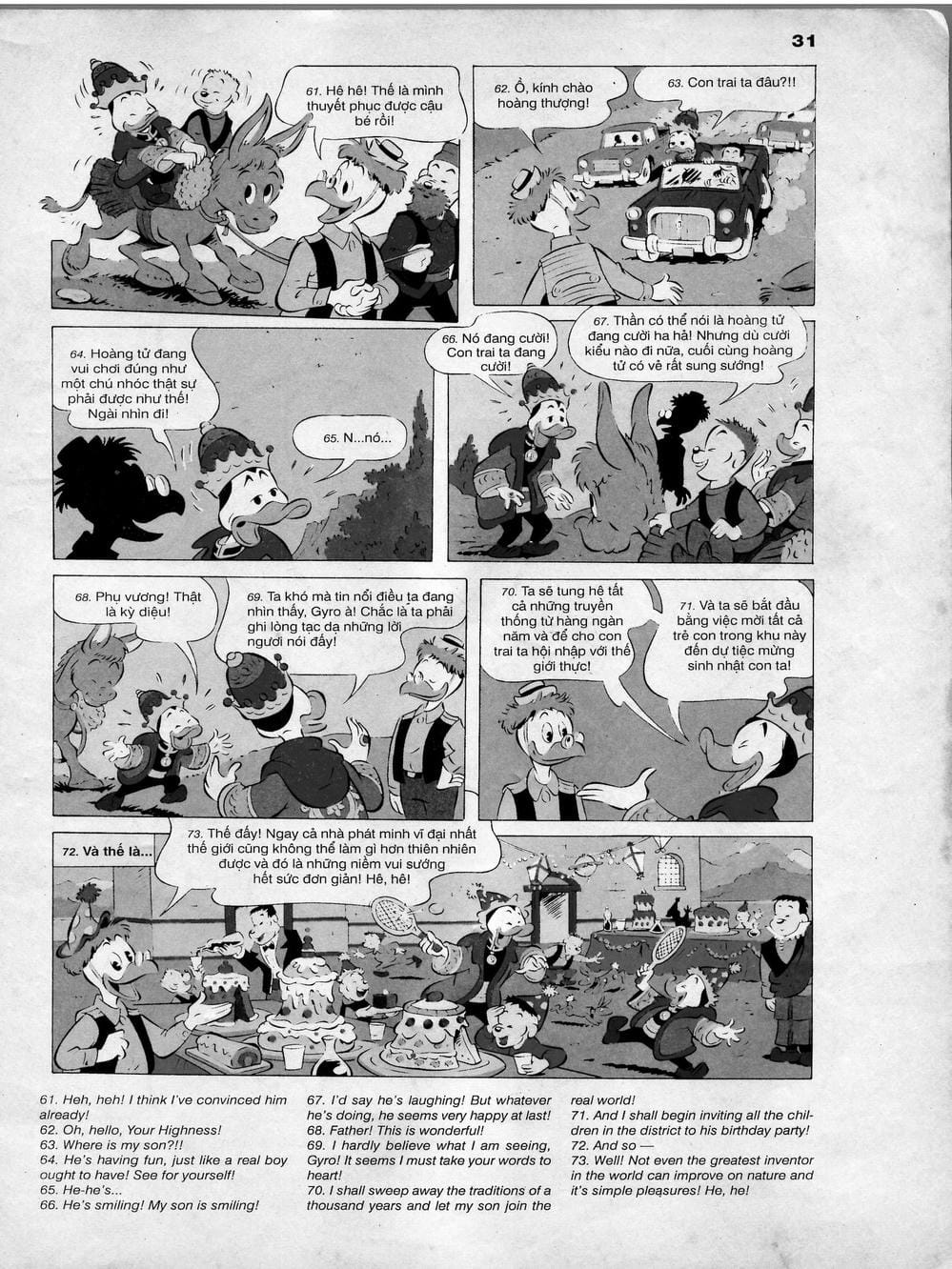 Truyện Tranh Donald Và Bạn Hữu trang 2