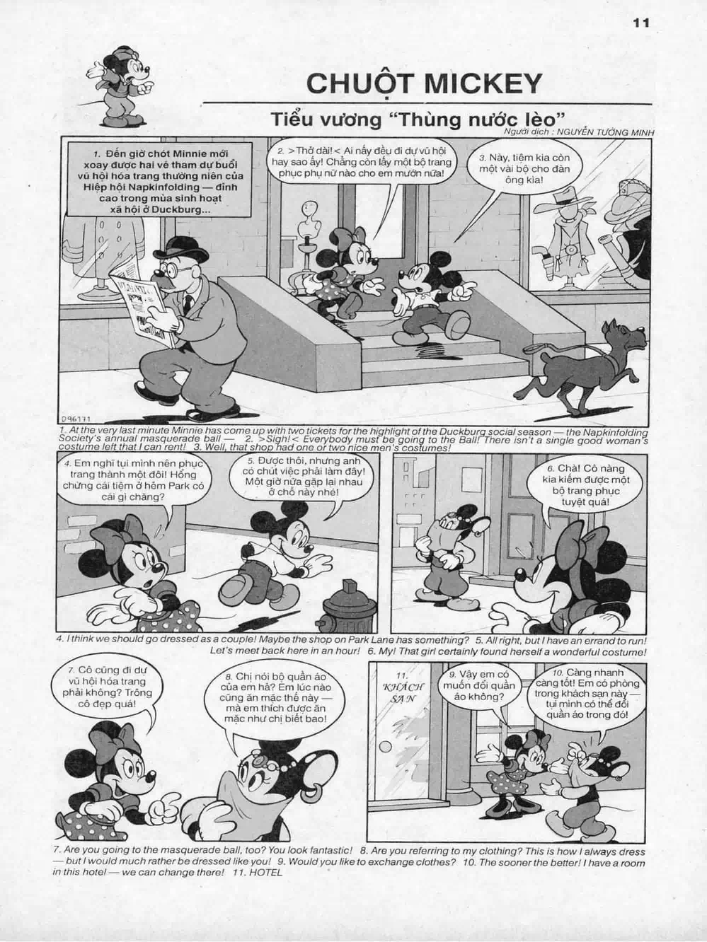 Truyện Tranh Donald Và Bạn Hữu trang 2