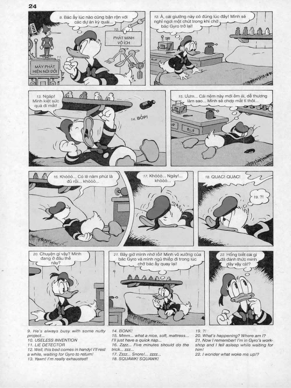 Truyện Tranh Donald Và Bạn Hữu trang 2